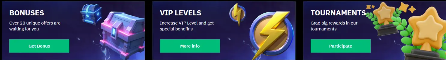 BeonBet casino bonus package